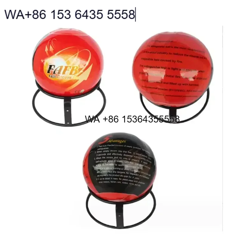 Wmwmnu for AFO 4kg Dry Powder Fire  Ball Orange-red Automatic Firefighting Device