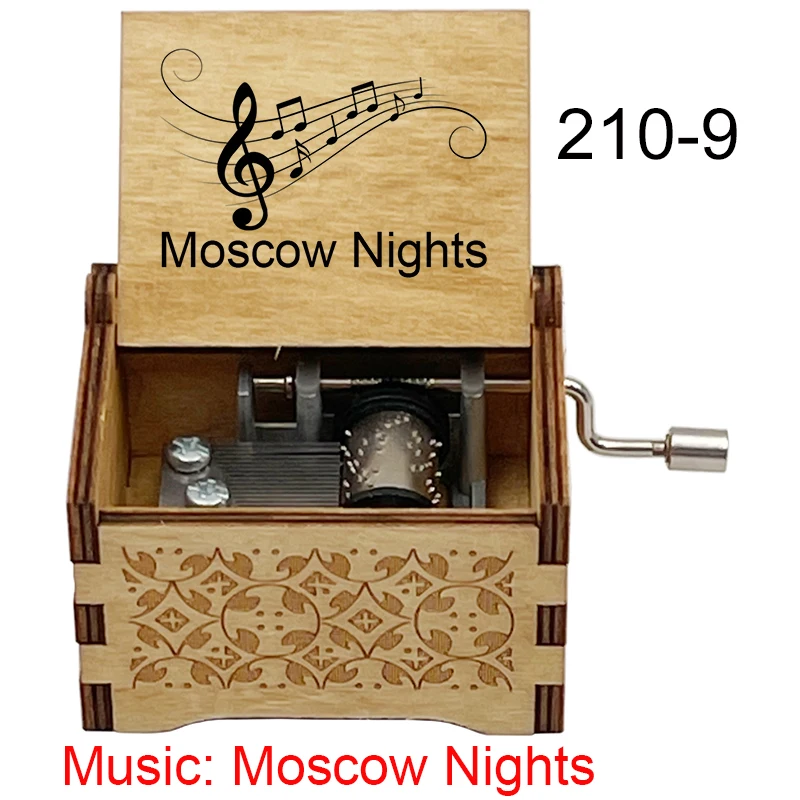 Moscow Nights for Russian Friends Piano music Fans Birthday Gifts Girlfriend Christmas New Year Presents