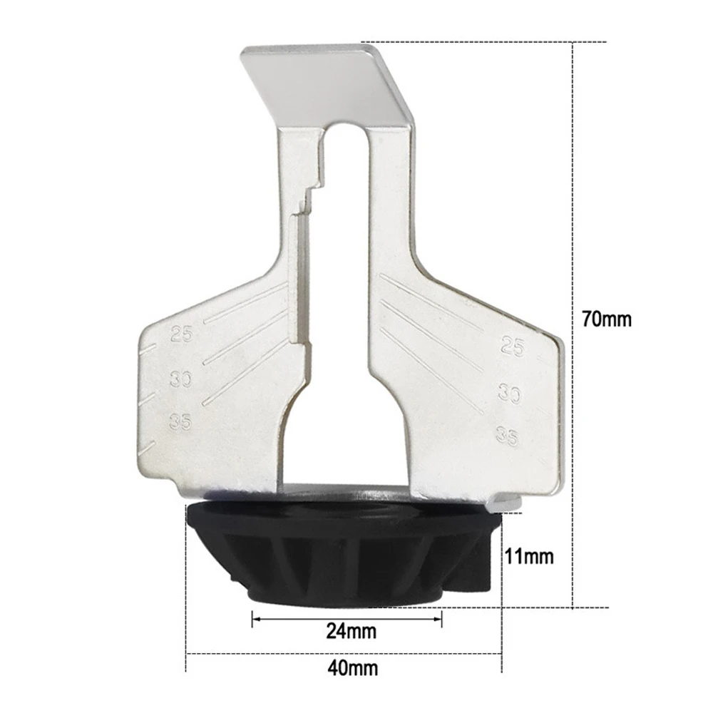 Imagem -06 - Cadeia Viu Afiar Afiador de Fixação Guia Broca Adaptador Cabeça Motosserra Afiação Fixação Ferramentas Rotativas Cores