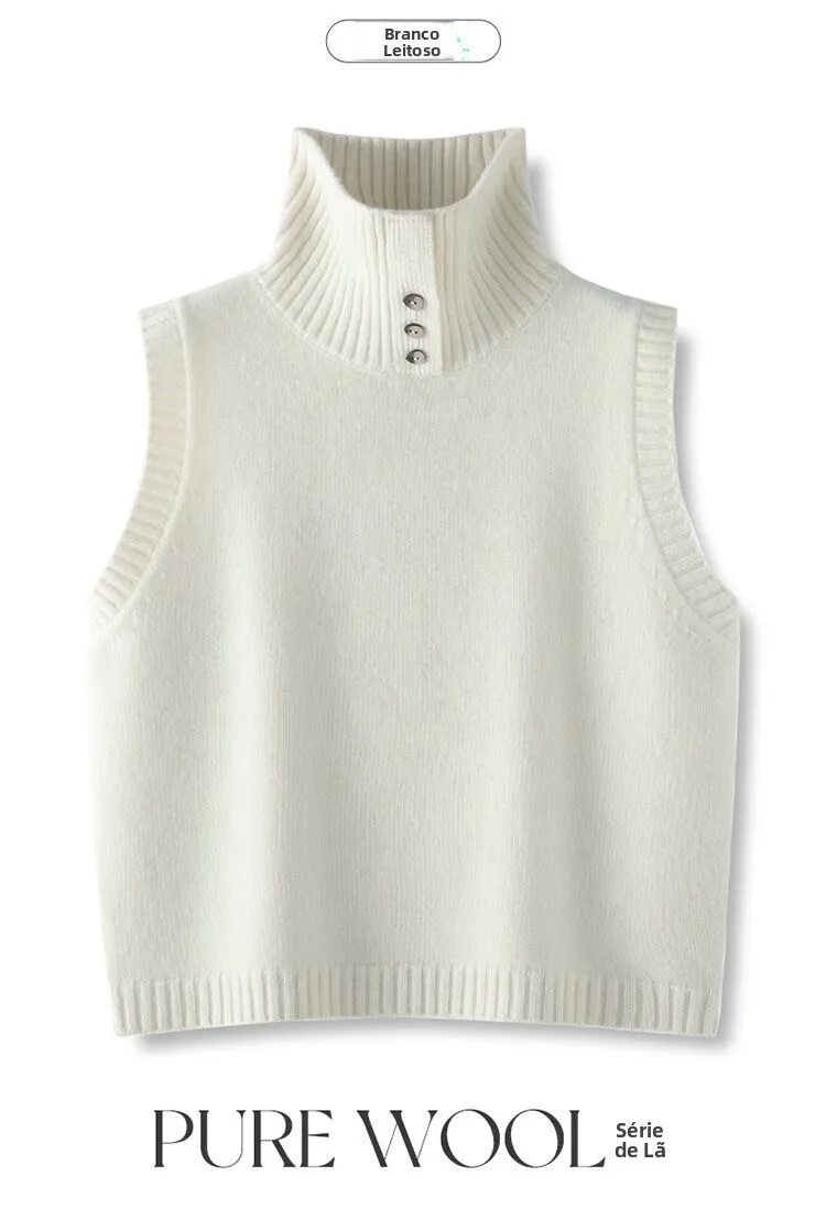 thiened-col-haut-pull-design-sens-gilet-superpose-blanc-t-shirt-bouton-col-femme-jaet-femmes-doux-laine-haut-tricote