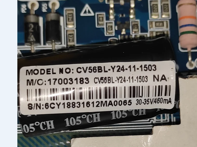 Livraison gratuite! Nouveau! Carte mère 3 en 1 pour TV, fonctionne bien avec led 30-35V CV56BL-Y24 ma