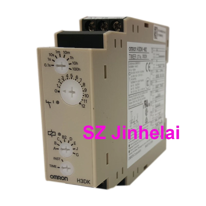 

OMRON H3DK-M1 H3DK-M2 H3DK-S1 H3DK-S2 Authentic Original Solid state time relay 24-240VAC/DC 0.1s-1200h