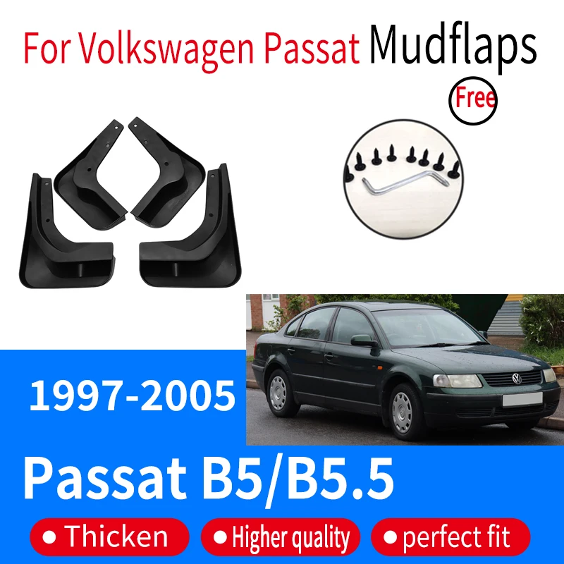 

Auto Parts For Volkswagen Passat 1997~2005 B5 B5.5 For Fender Lining Car Front Rear Wheel Splash Guard Accessories Mudguard Skin