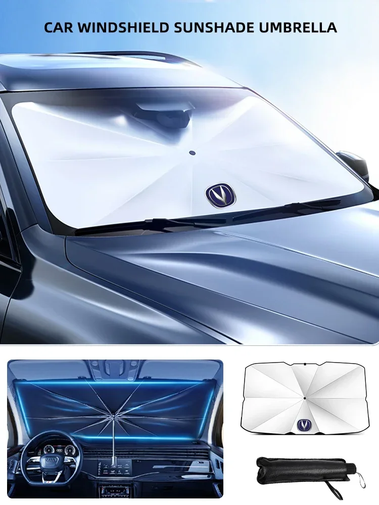 

Suitable for Changan CS75 CS35 CS55 CS95 EADO car heat insulation sunscreen foldable windshield UV protection sunshade