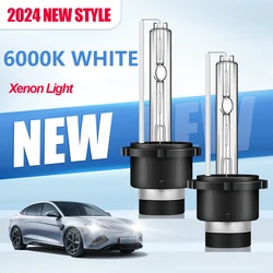 D2S HID Xenon Bulbs Headlight Auto Lamp Replacement Front Light Car Original Lamp 6000K White 2Pcs Headlamp 2024 New Style 12v