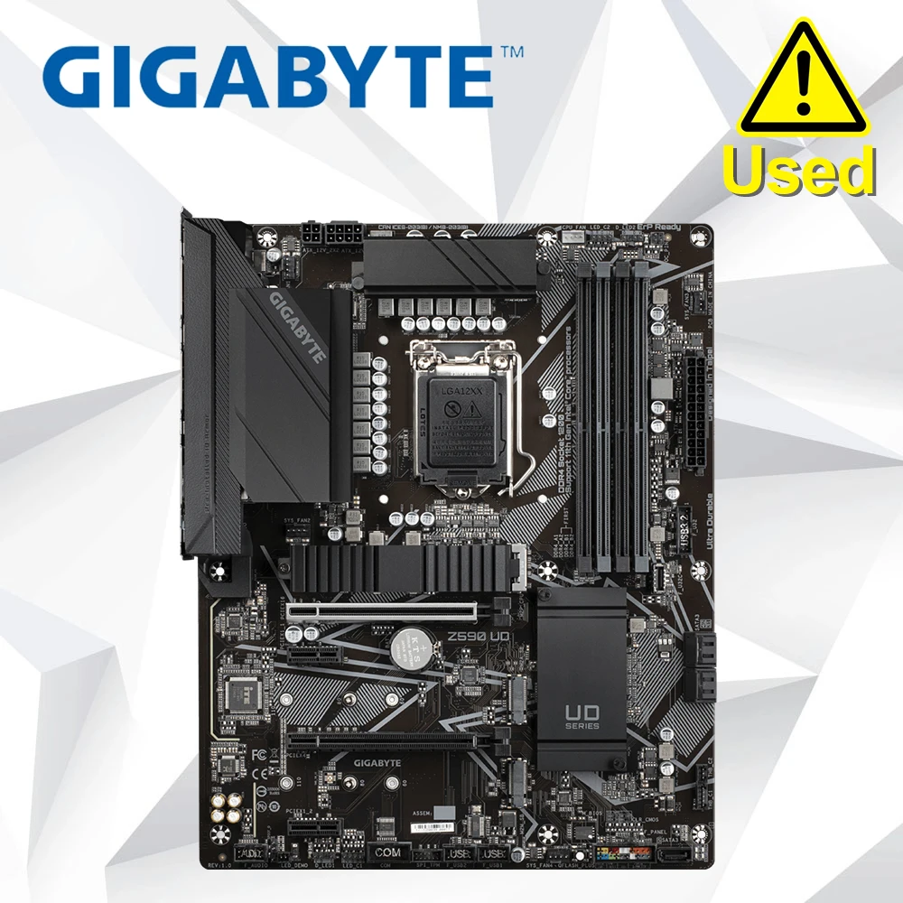 GIGABYTE Z590 UD LGA1200 Z590 ATX Motherboard M.2  PCIe 4.0