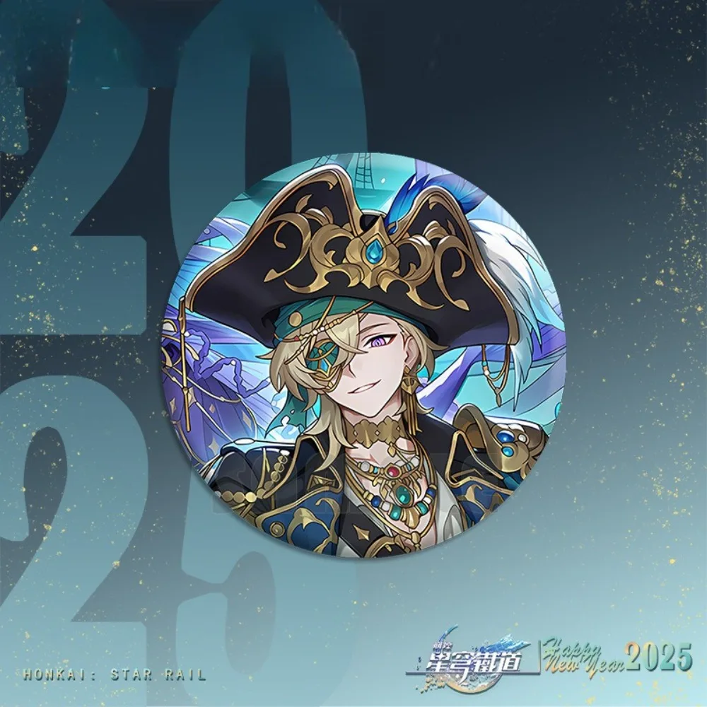 Honkai: Star Rail Game Merch Keychain Aventurine Robin Fugue Feixiao Backpack Key Decoration Pendant Collectible Gift for Fan