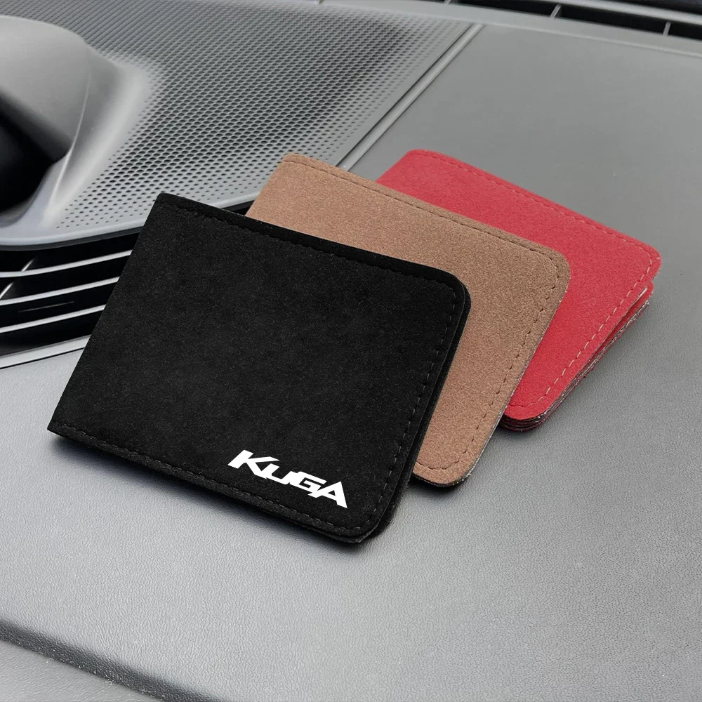 High Quality Driver License Case Protect Auto Documents Cover Car ID Card Holder Bags Accessories For Ford Kuga MK1 MK2 MK3