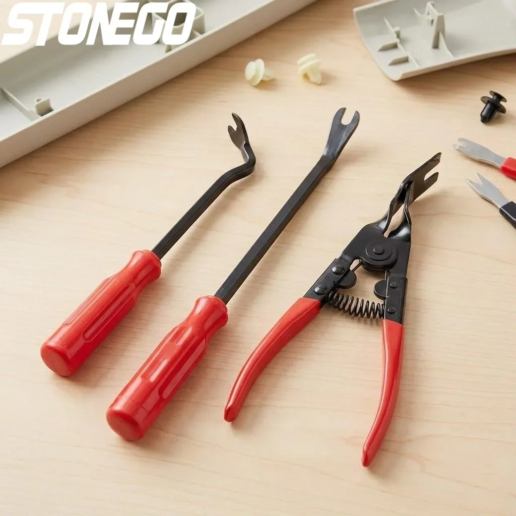 Car Headlight Installation Removal Pliers, Auto Trim Tool for Door Panels, Dashboard Clips, Audio and GPS Equipment Repair