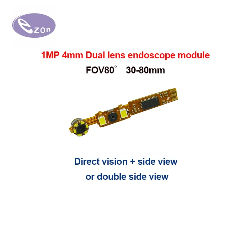 modulo do endoscopio com lente dobro 1mp mm pode ser usado com vista direta mais vista lateral o 01