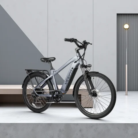 VEEFA Peak 1000W Electric Bike for Adults 27.5' 48V Ebike with Built-in Removable Battery up to 24Mph 80 Miles Commuter E-Bike