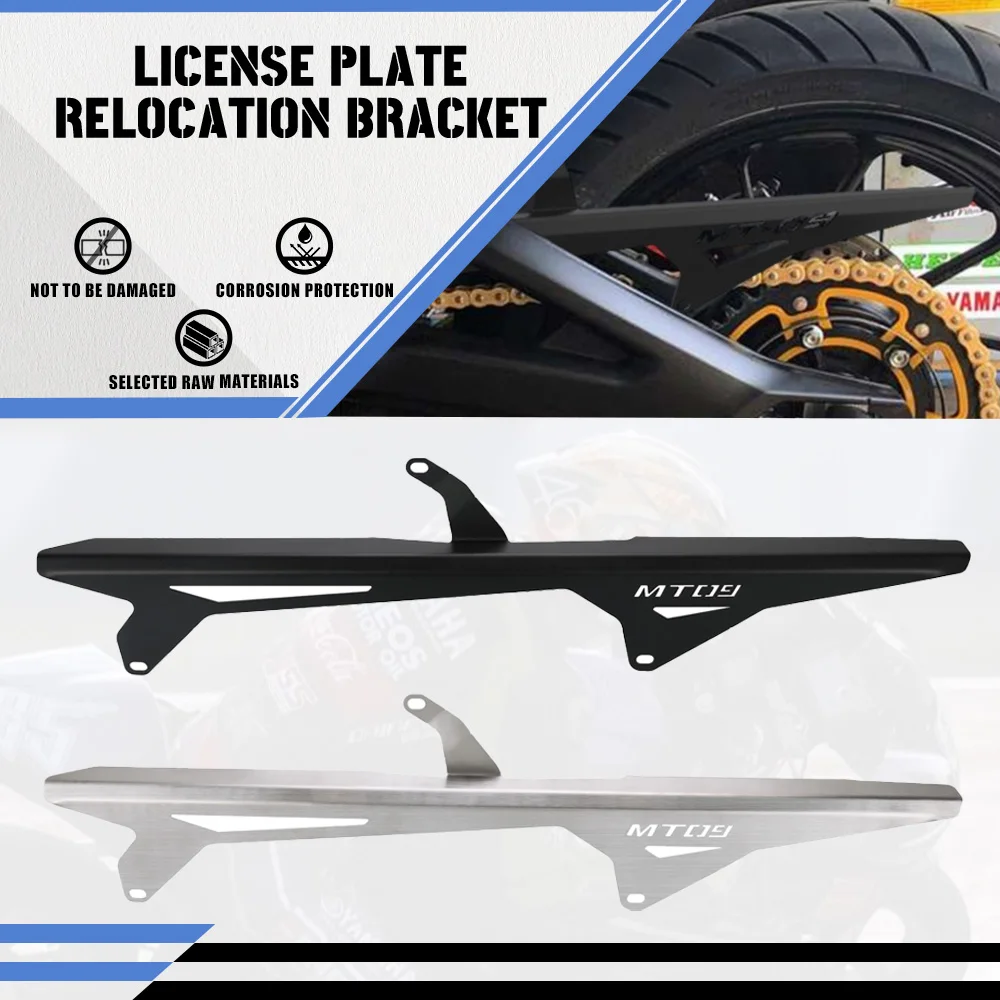 

Аксессуары для мотоциклов для Yamaha MT 09/MT09 2017 2020, защитный чехол для ремня цепи MT-09 Tracer 2015 2017, защитный чехол для цепи/ремня с ЧПУ