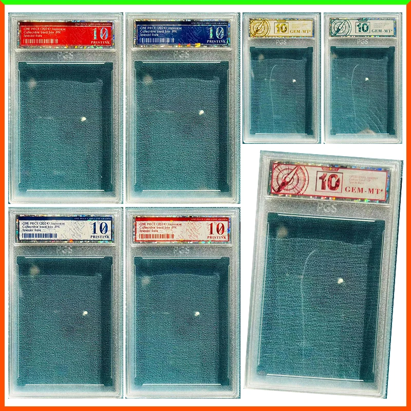 

Аниме ONE PIECE DIY ACG, прозрачные акриловые коллекционные карты, защитные карты, кирпичи, игрушки для мальчиков, подарок на Рождество и день рождения