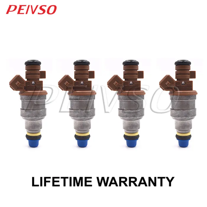 PEIVSO 4pcs 0280150452 Fuel Injector For Chevrolet Vectra 2.2 16v