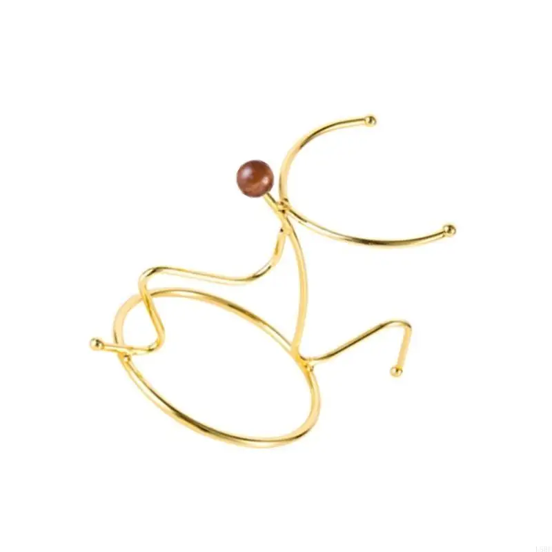 

Iron Art Wines Bottles Holder Countertop Decoration Desktops Wines Display Rack Organizers Unique Wines Rack Easy to Use L5BE