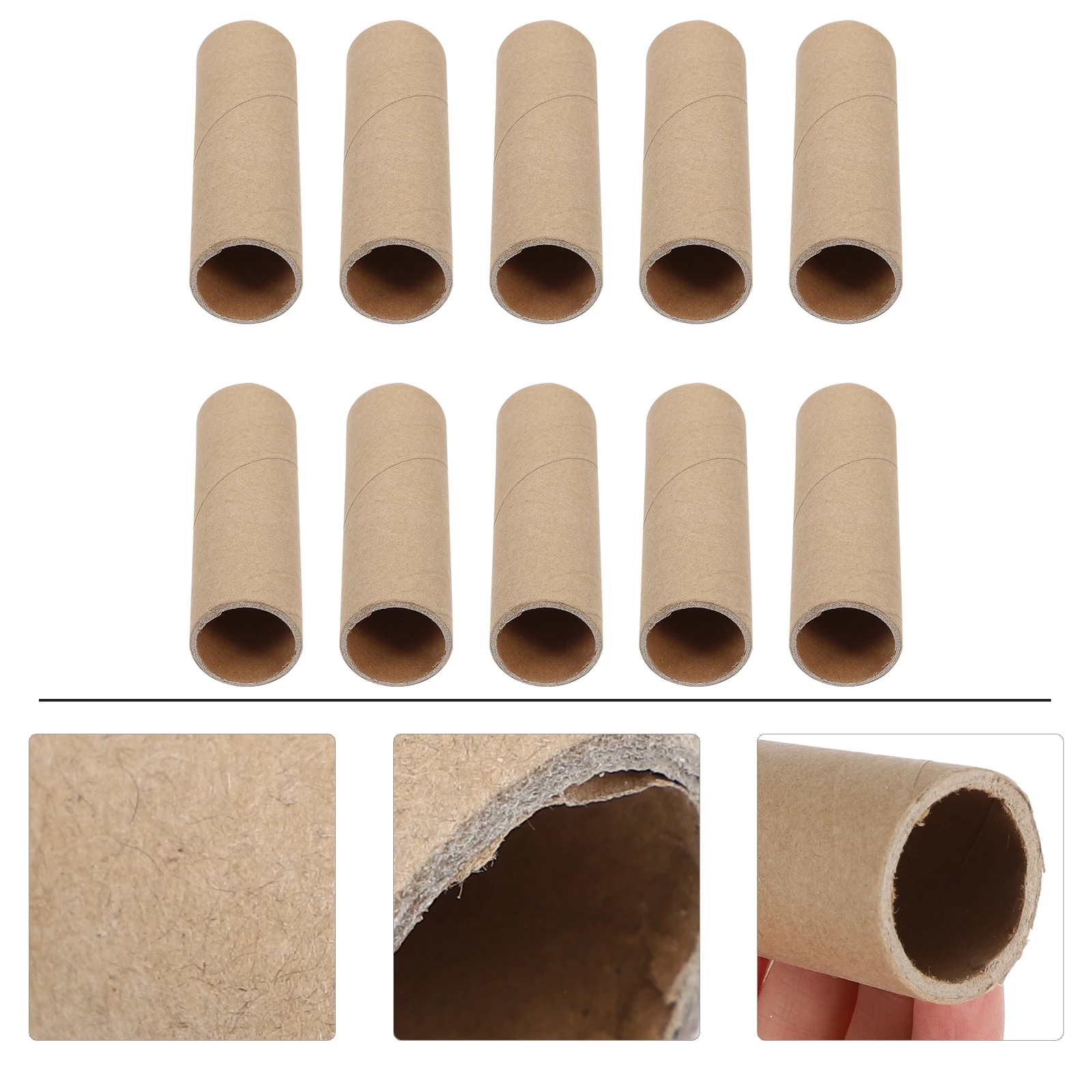 15pcs Paper Craft Making Paper Cardboard Tube Rolls Cardboard Tubes For Diy Art Projects Durable Cuttable