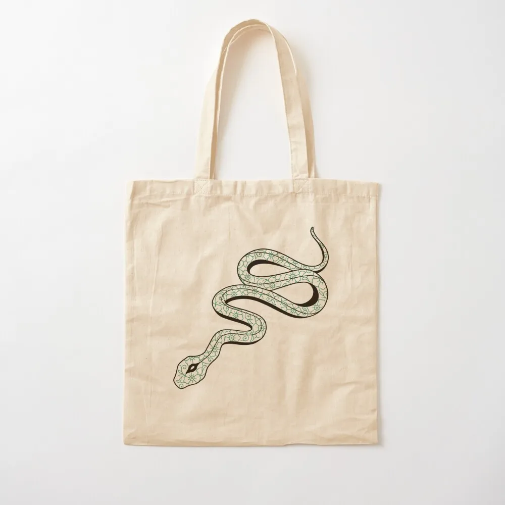 

Garden Snake Tote Bag Canvas bag reusable shopping bags Shopping bags Canvas Tote Bag