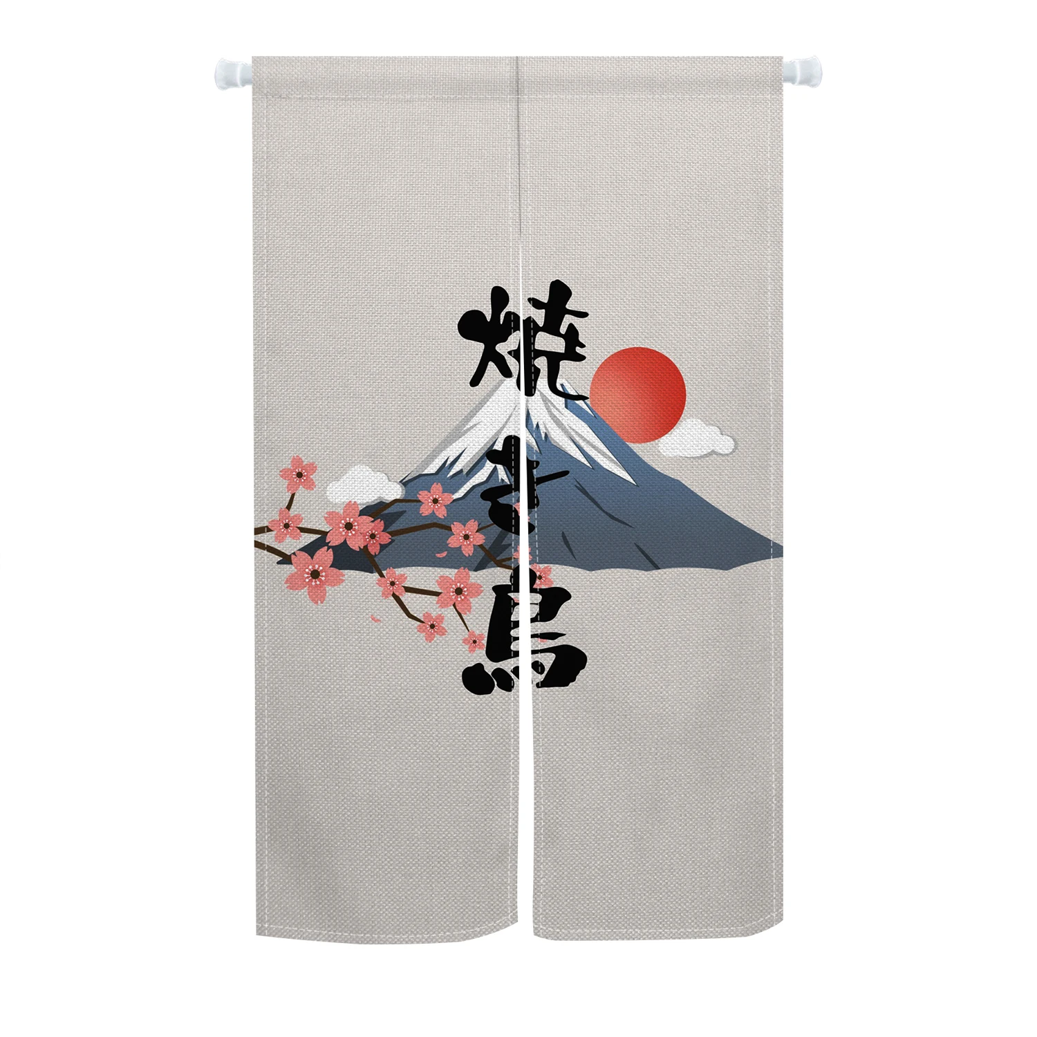 Japanese Noren Curtain Yakitori Shop Onsen Theme Kitchen Doorway
