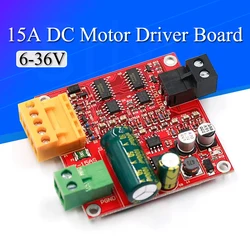 6-36V 15A High Power DC Motor Driver Board Precise DC Motor Drive Plate Module PWM Speed Regulator Module Industrial Grade