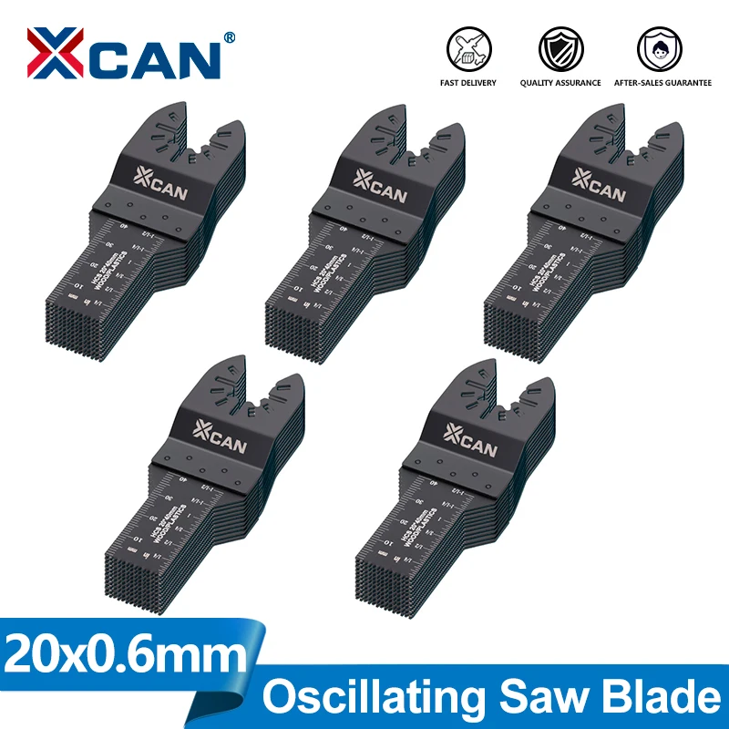 

Осциллирующие пилы XCAN 1/10/20/50 шт., осциллирующие многофункциональные пилы из высокоуглеродистой стали для реставратора, резка древесины