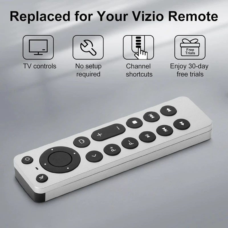 Replacement TV Remote Control for 4K/HD TV1/2/3/4 HD A2169,A1842,A1625, A1427, A1378,A1218-A82Z