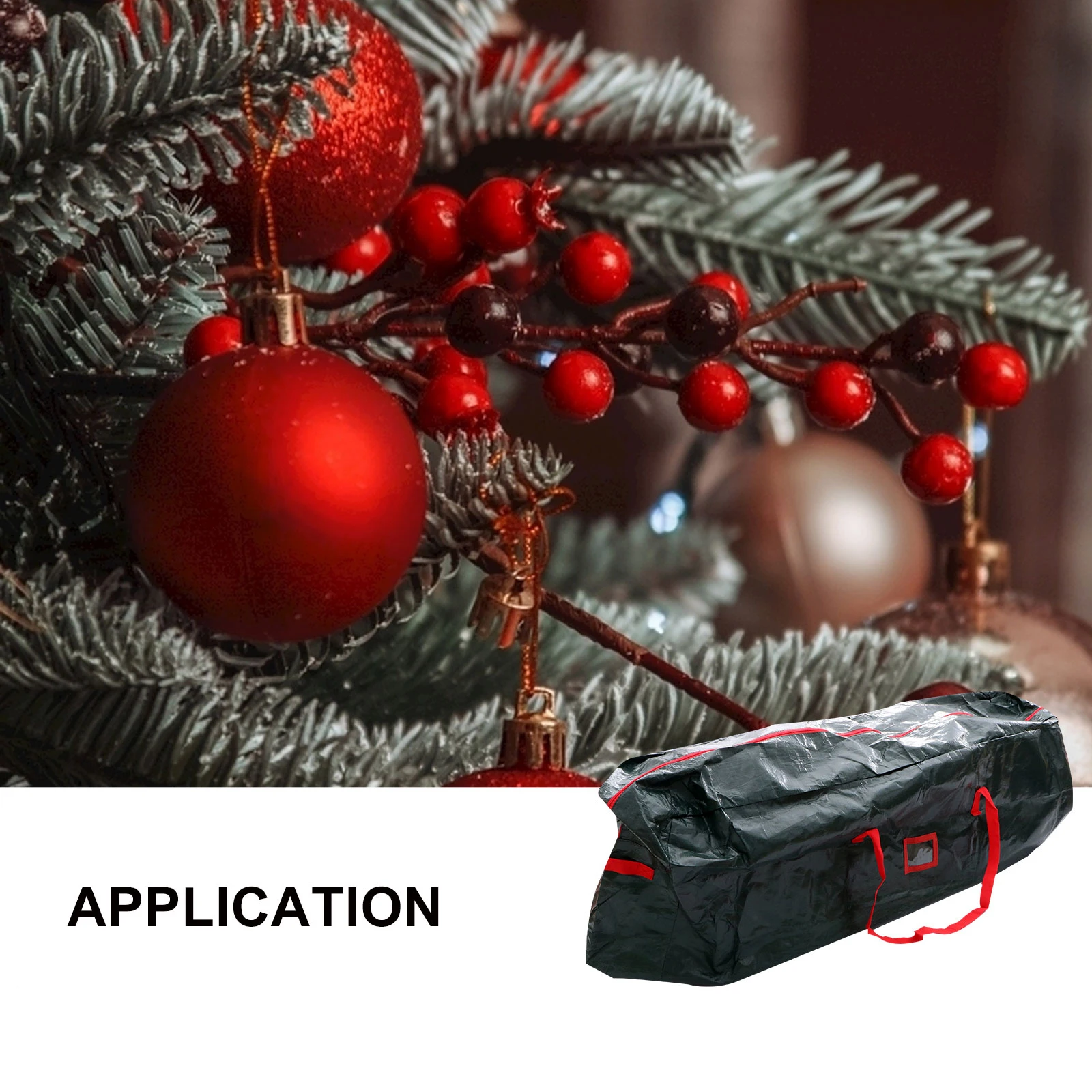 

1Pcs Christmas Tree Storage Bag Large Waterproof Handle High Quality Zipper Puller Outdoor Household Festival Organizer