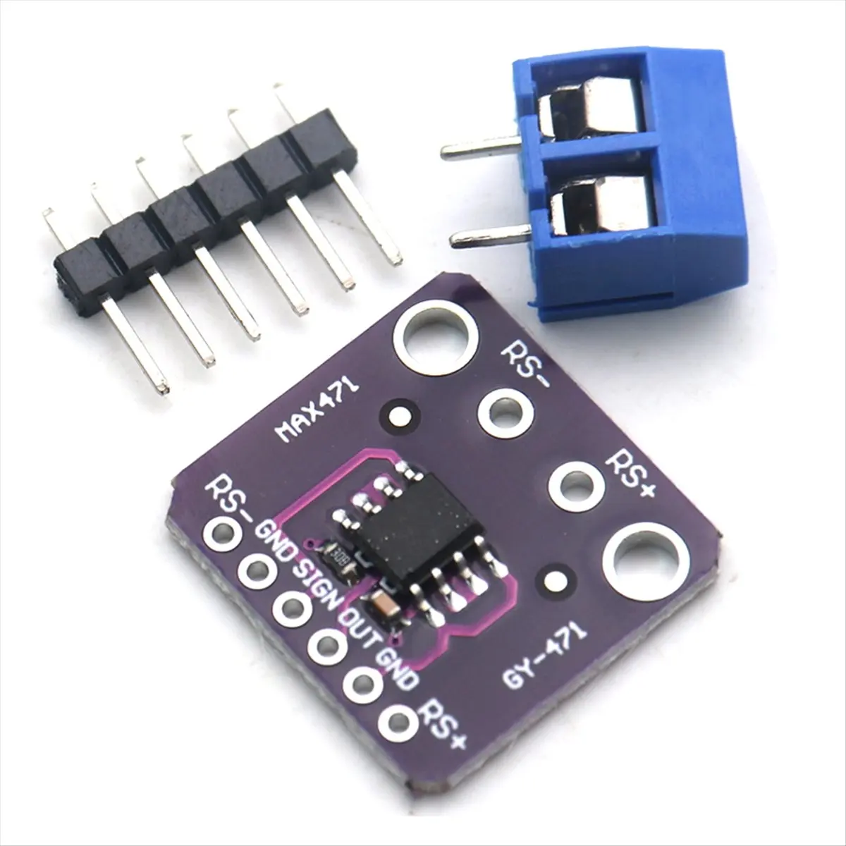 10Pcs -471 Sensors Voltage Current Sensor Module for AVR Tester Board 5V Resistive Voltage Divider DC 3-25V