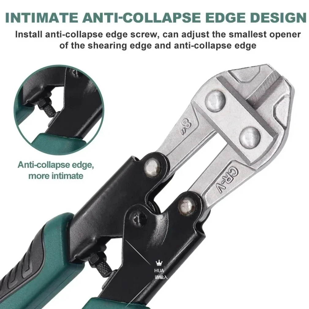 8" Mini-Bolzenschneider Multitool Stahldrahtschneider Bolzenschneider Drahtseilklemme Zange arbeitssparende multifunktionale Schneideschere