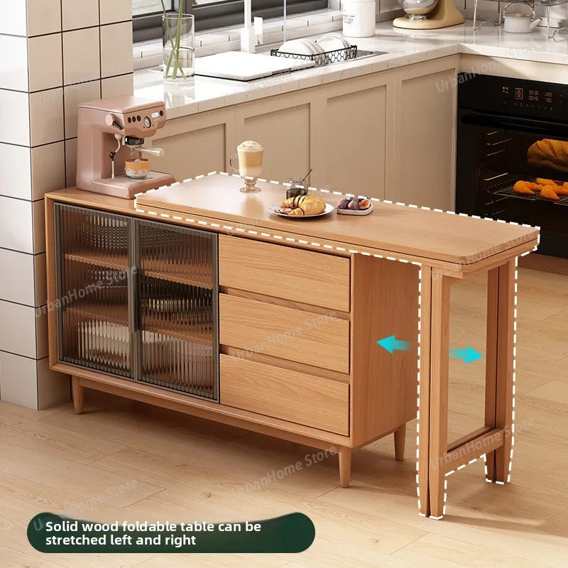 Nordic Insular Dining Tables Coffee Wooden Living Room Folding Dining Tables Italian Design Home Furniture Mesa De Jantar LLDT