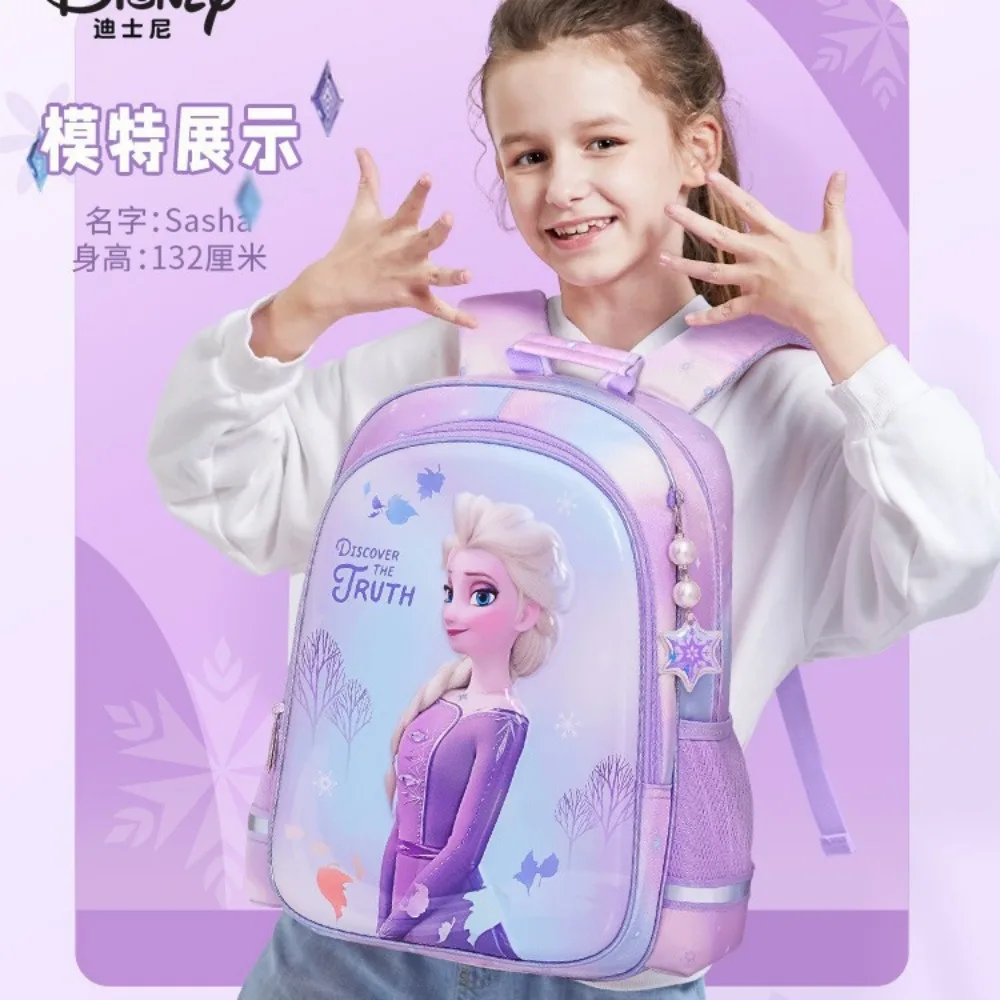 Disney Backpack Beloved By Elementary School Kindergarten Girls Ice Snow Queen Elsa Girls 1st To 3rd Grade Children\'s Backpacks