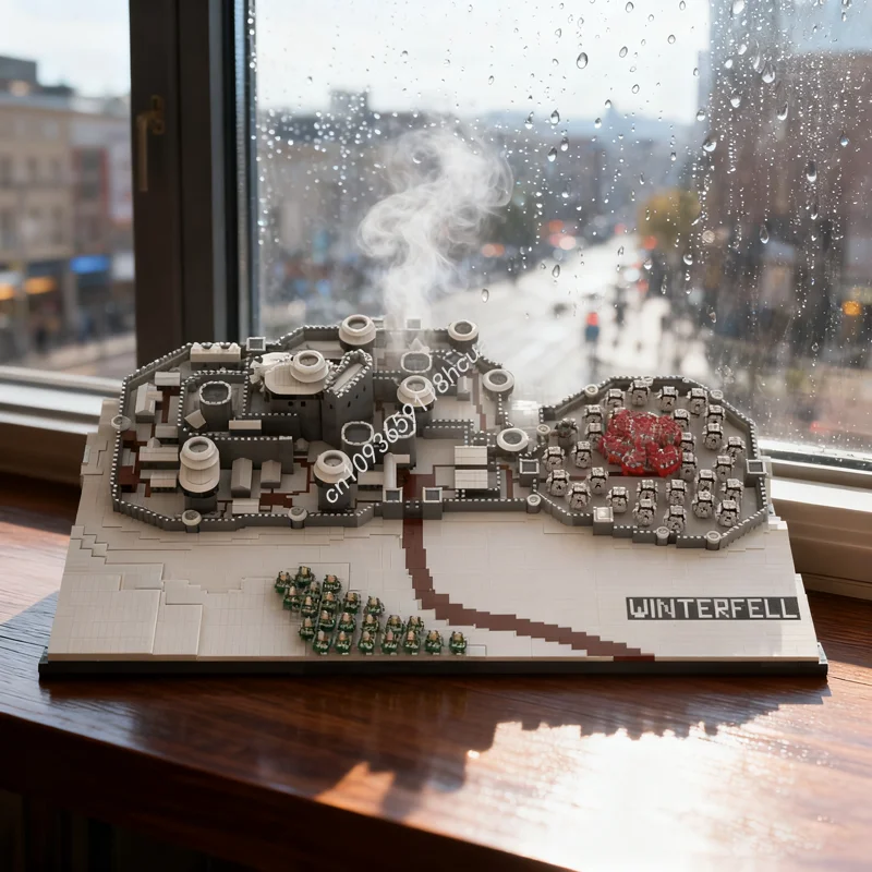 

17603 шт. MOC Winterfell GOT Большая демонстрационная модель Замчатые строительные блоки Идея строительства Рождественский подарок Развивающая игрушка Кирпич Дети