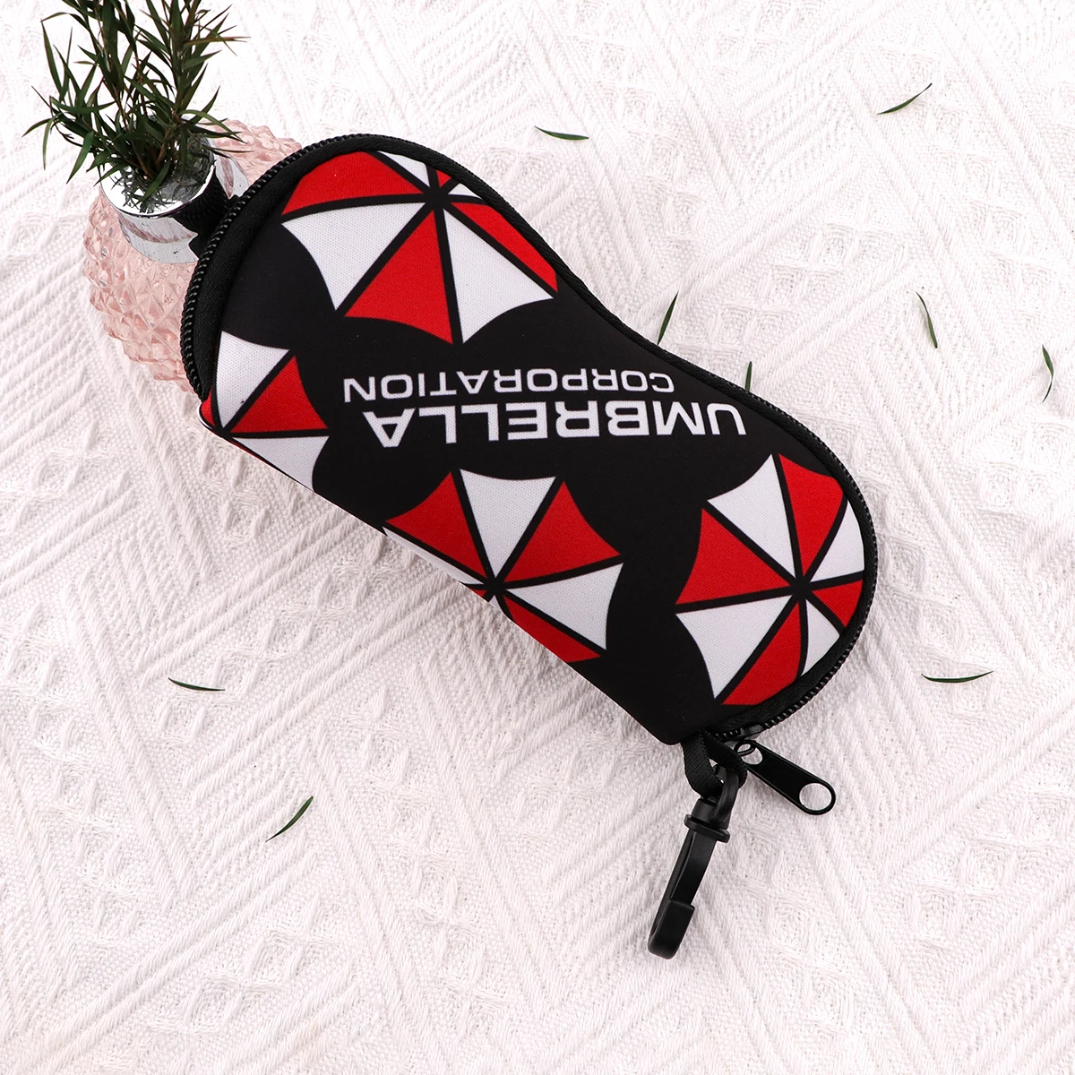 Umbrella Pattern Shell Eyeglasses Protector Bag Women Men Portable Sunglass Case Fashion Glasses Bag 1pc