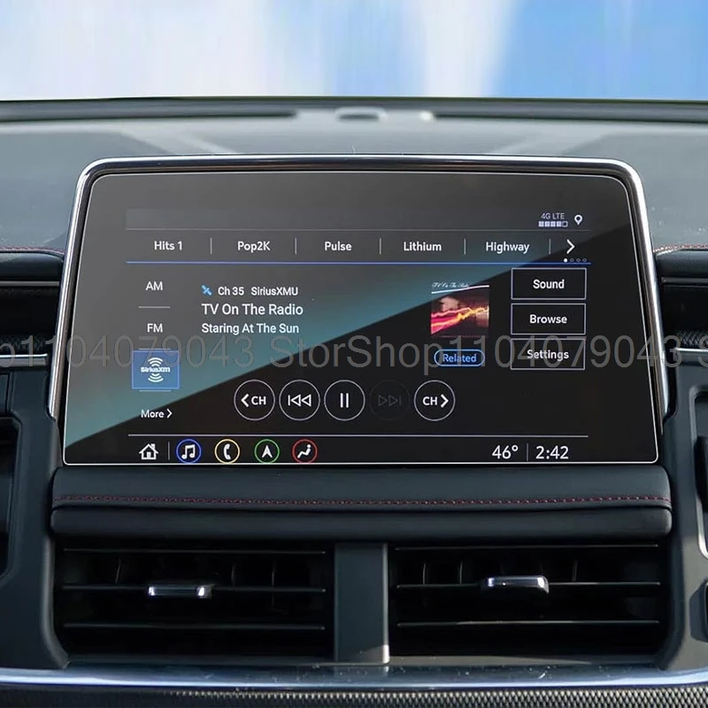 

Защитная пленка из закаленного стекла для Chevy Tahoe/Chevy Suburban 2024 2023-2021, 10,2-дюймовая защитная пленка для навигации и GPS