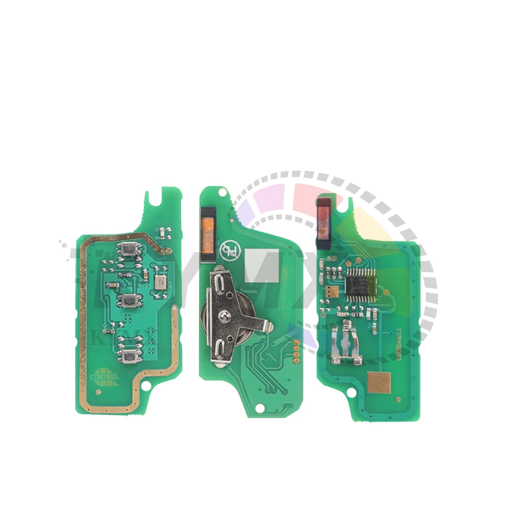 KYMX Flip Car Remote Key For Peugeot 207 307 308 408 Citroen C1 C2 C3 C4 C5 Picass CE0523 ID46 PCF7941 CE0536 PCF7961 433ASK/FSK