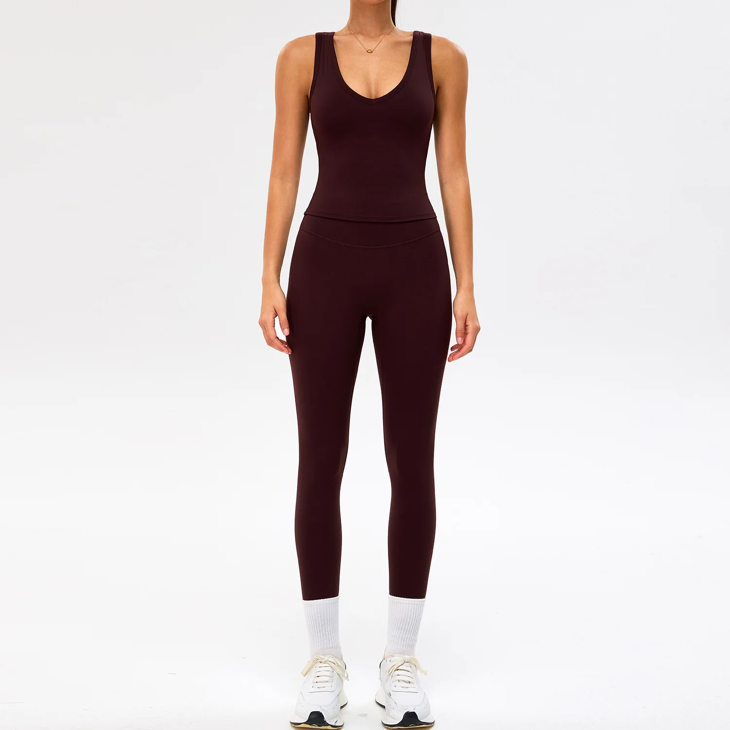 Women's Yoga Set Tank top Pants Women Exercise Suit Shockproof Stretch Outdoor Recreation Cycling Sexy Yoga Fitness Gym Clothing