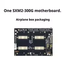 V100 SXM2 Graphics Card Adapter, PLX8749 NVLINK Lite Dual Card Board for AI Computing
