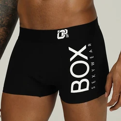 ORLVS Mens Boxer Sexy Underwear Soft Boxershorts Cotton Underpants Male Panties 3D Pouch Shorts Under Wear Pants Short