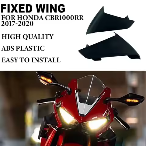 For Honda CBR1000RR CBR 1000 RR 2017 2018 2019 2020 ABS Motorcycle Fixed Wing Aerodynamic Side Wind Spoiler Fairing Parts
