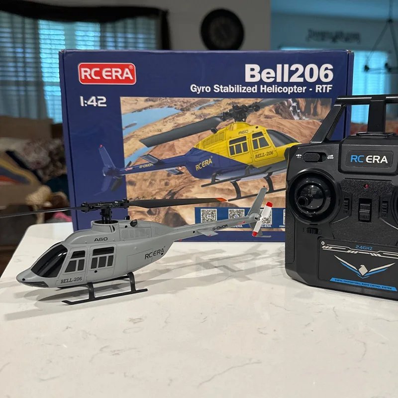 RC ERA A60 4CH Helicopter 1/42 Scale BELL-206 Optical Flow