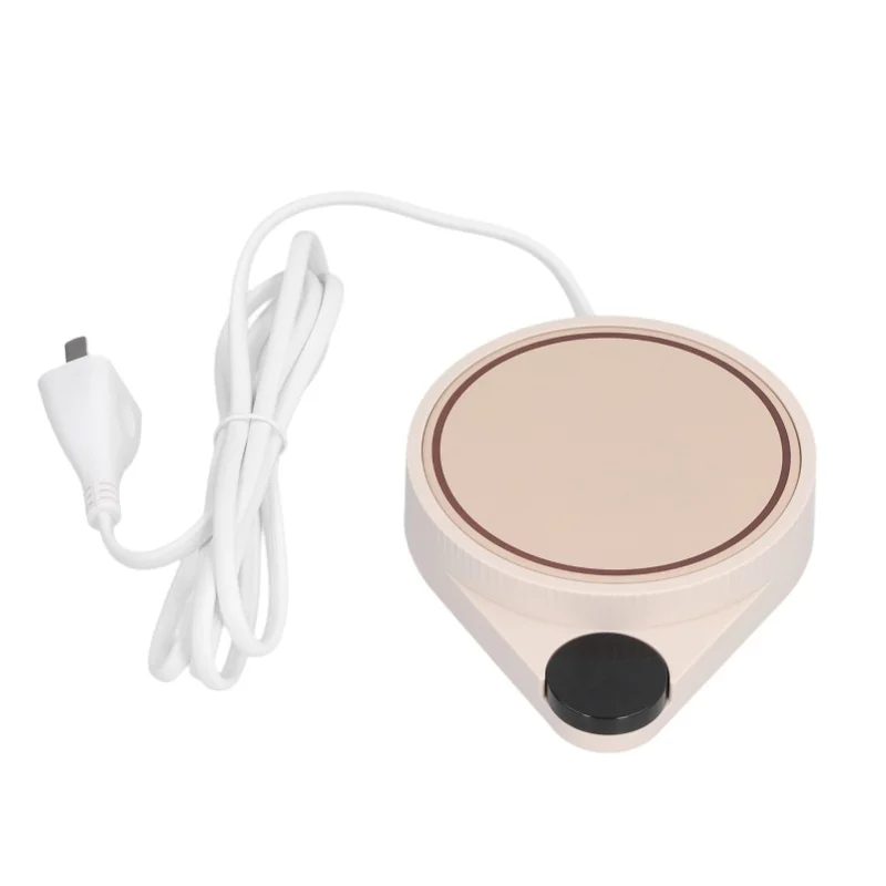 Heating Base Coffee Cup Warmer 55°C-75°C Adjustable Intelligent Milk Cup Heater For Desk