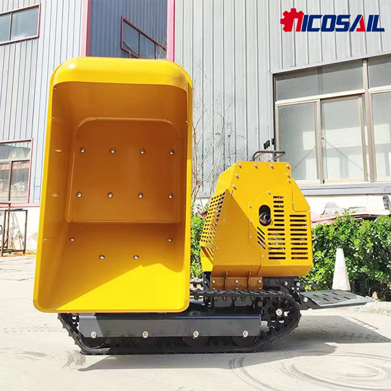 

Custom High Efficiency Crawler Rotary Dumper 1200kg Compact Design Narrow Space Operation