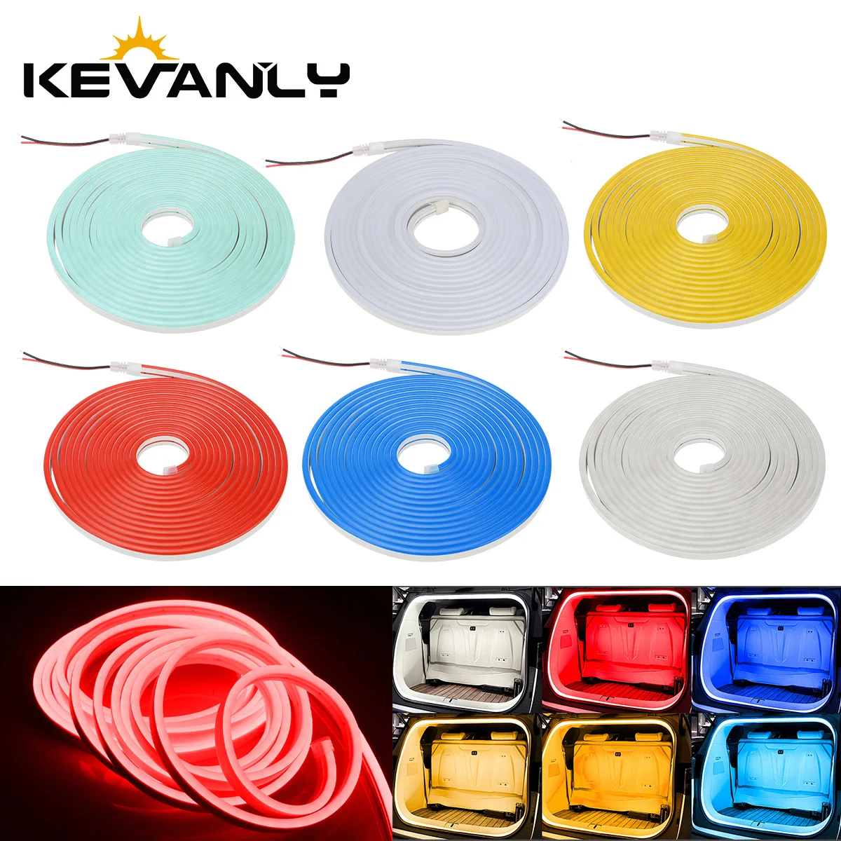

5M LED Car Rear Trunk Lighting Strip