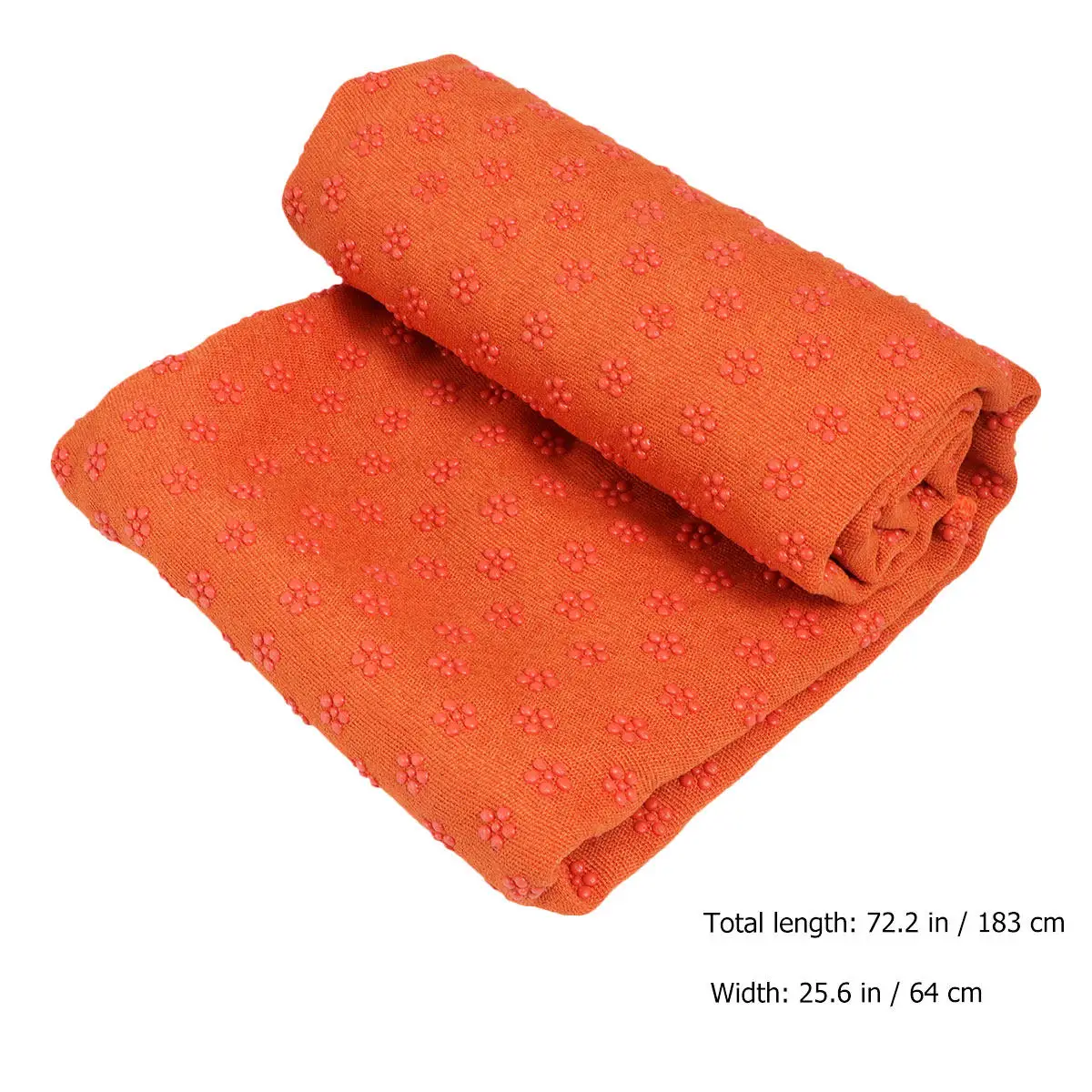 1Pcs Yoga Mat Anti-Slip Dense Plum Blossom PVC Particle Design Super Light Comfortable Skin-Friendly Fitness Pilates Blanket