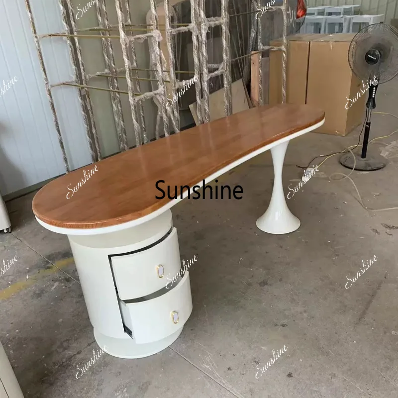 Light Luxury Cream Style Office Computer Desk Advanced Sense Study Writing Desk
