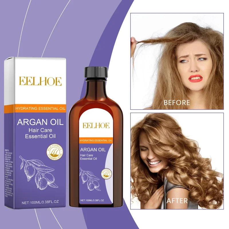 

Argan Hair Care Oil Nourishes Dry Hair Boosts Smoothness & Fragrance Protects Dyed Hairs Color Keeps Blonde & Silver Hair Bright