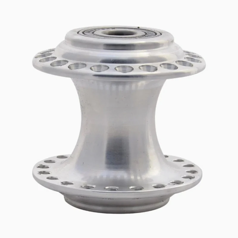 Custom CNC Machined Machining Turning Aluminum Motorcycle Spoke Chopper Spool Hub