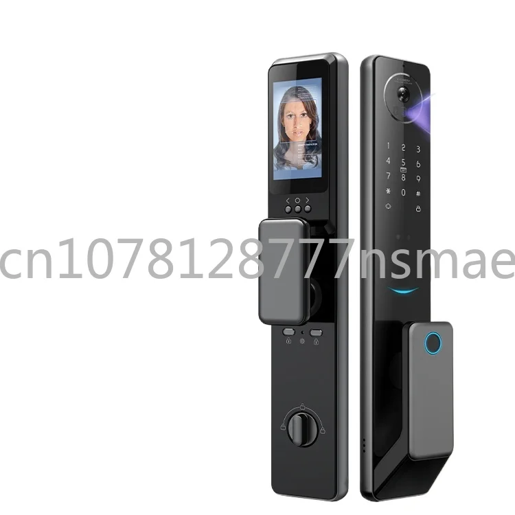 

2024 Smart Door Lock Wifi Smart Fingerprint Digital Safe Door with Camera Lock for Home