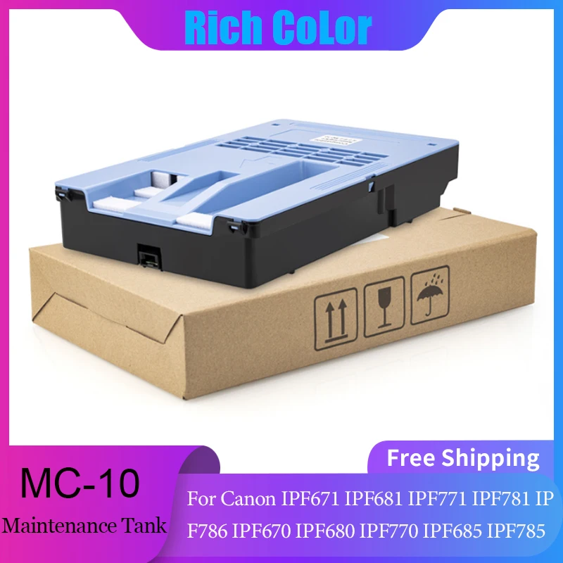 MC-10 Maintenance Tank For Canon imagePROGRAF IPF671 IPF681 IPF771 IPF781 IPF786 IPF670 IPF680 IPF770 IPF685 IPF785 Printer