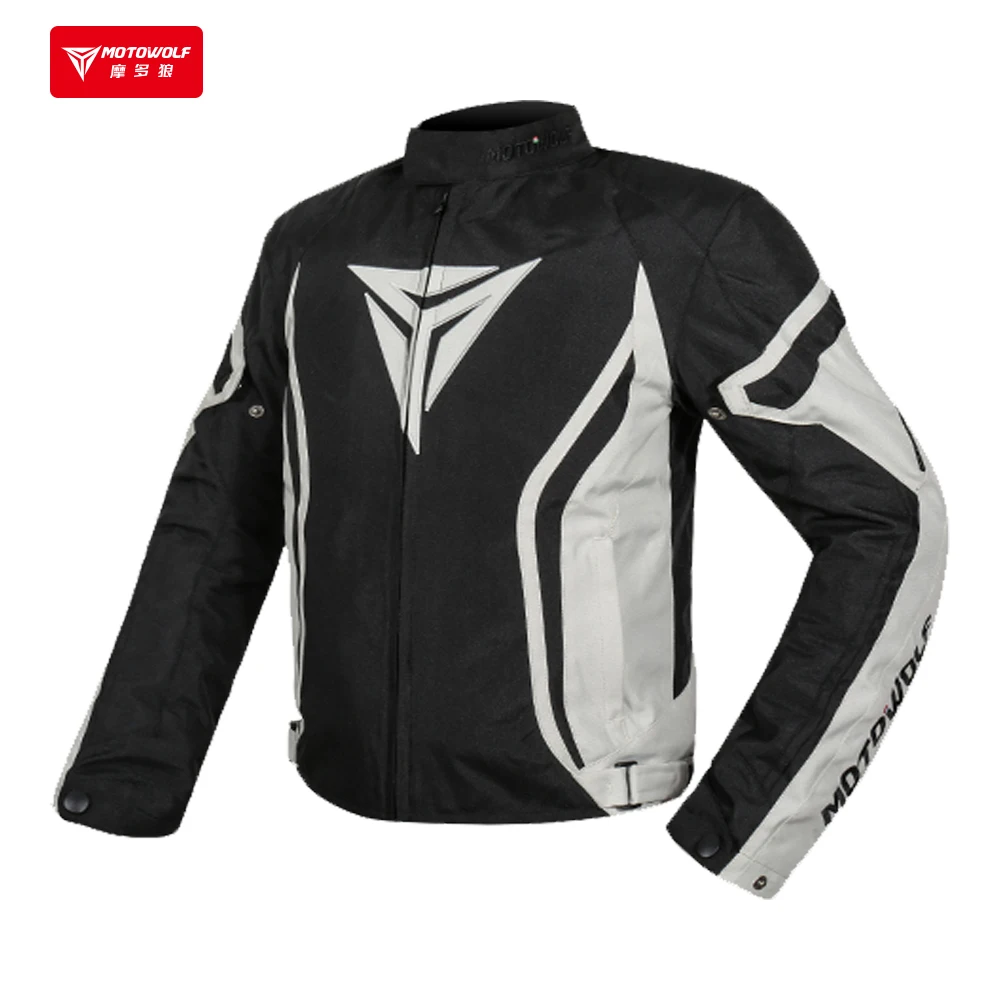 Jacket Motorcycle Waterproof Moto Motocross Jacket Motorbike Riding Clothing Protective Gear Chaqueta Moto Black Blouson Moto