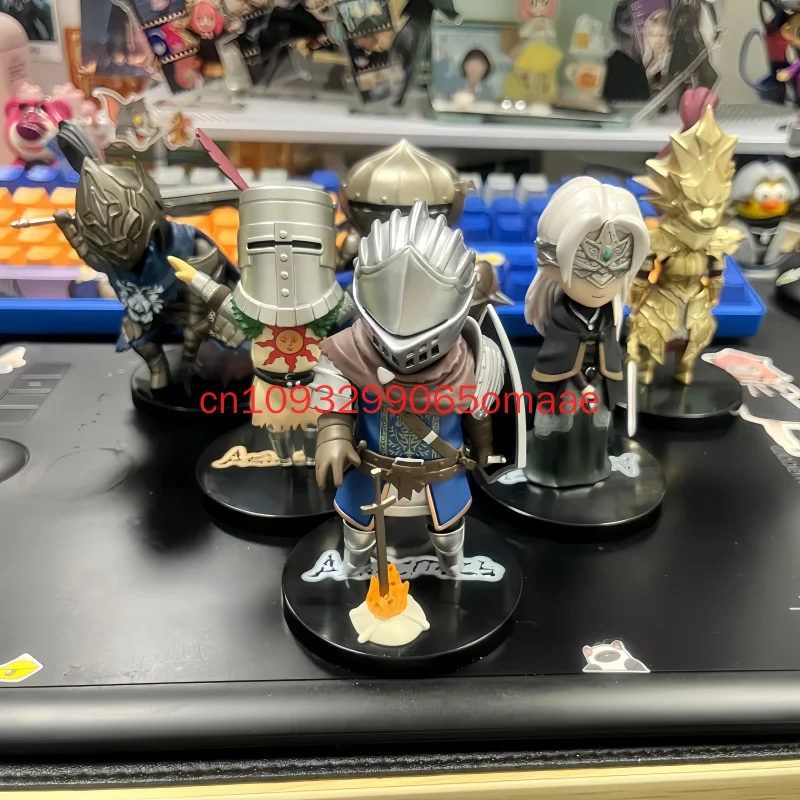 New Dark Souls Blind Box Cool Trendy Toys Figure Sun Knight Fireproof Woman Handmade Desktop Ornament Christmas Collectible Gift